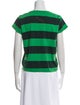 Clare V. Striped Crew Neck T-Shirt