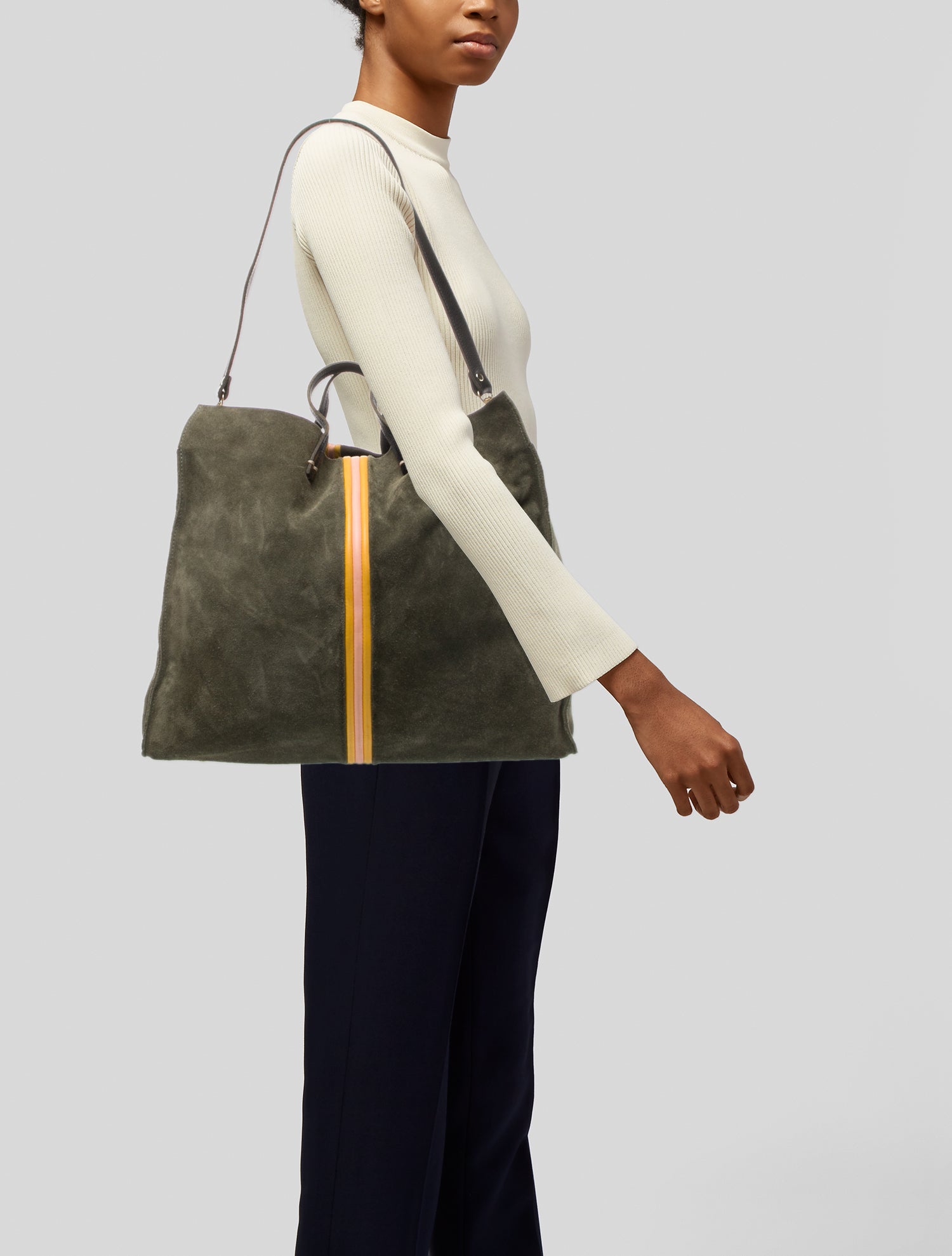 Clare V. Suede Tote