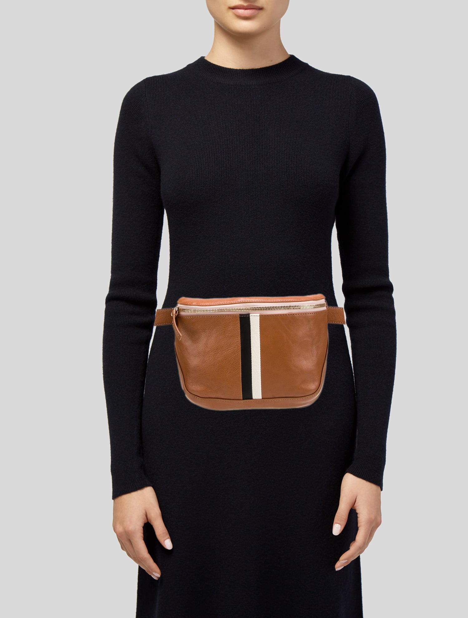 Clare V. Leather Belt Bag