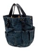 Clare V. Denim Top Handle Bag