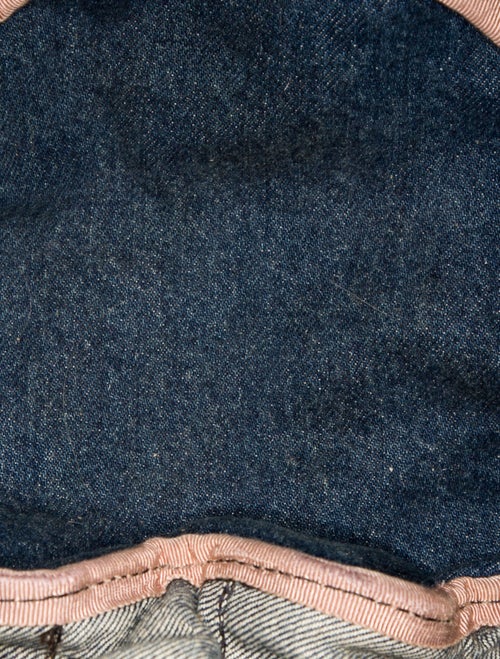 Clare V. Denim Top Handle Bag