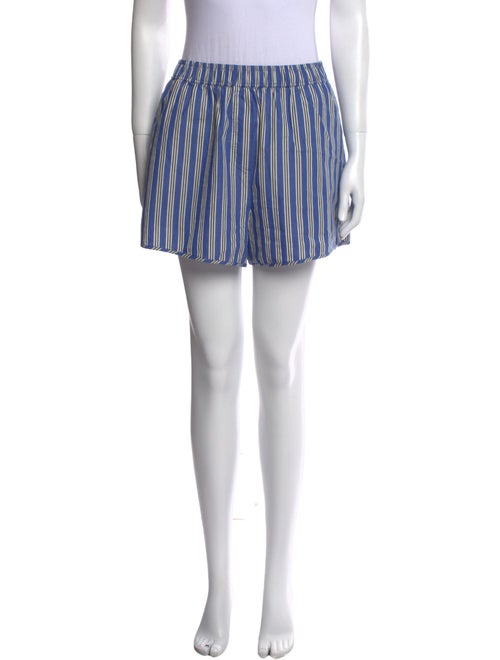 Clare V. Striped Mini Shorts