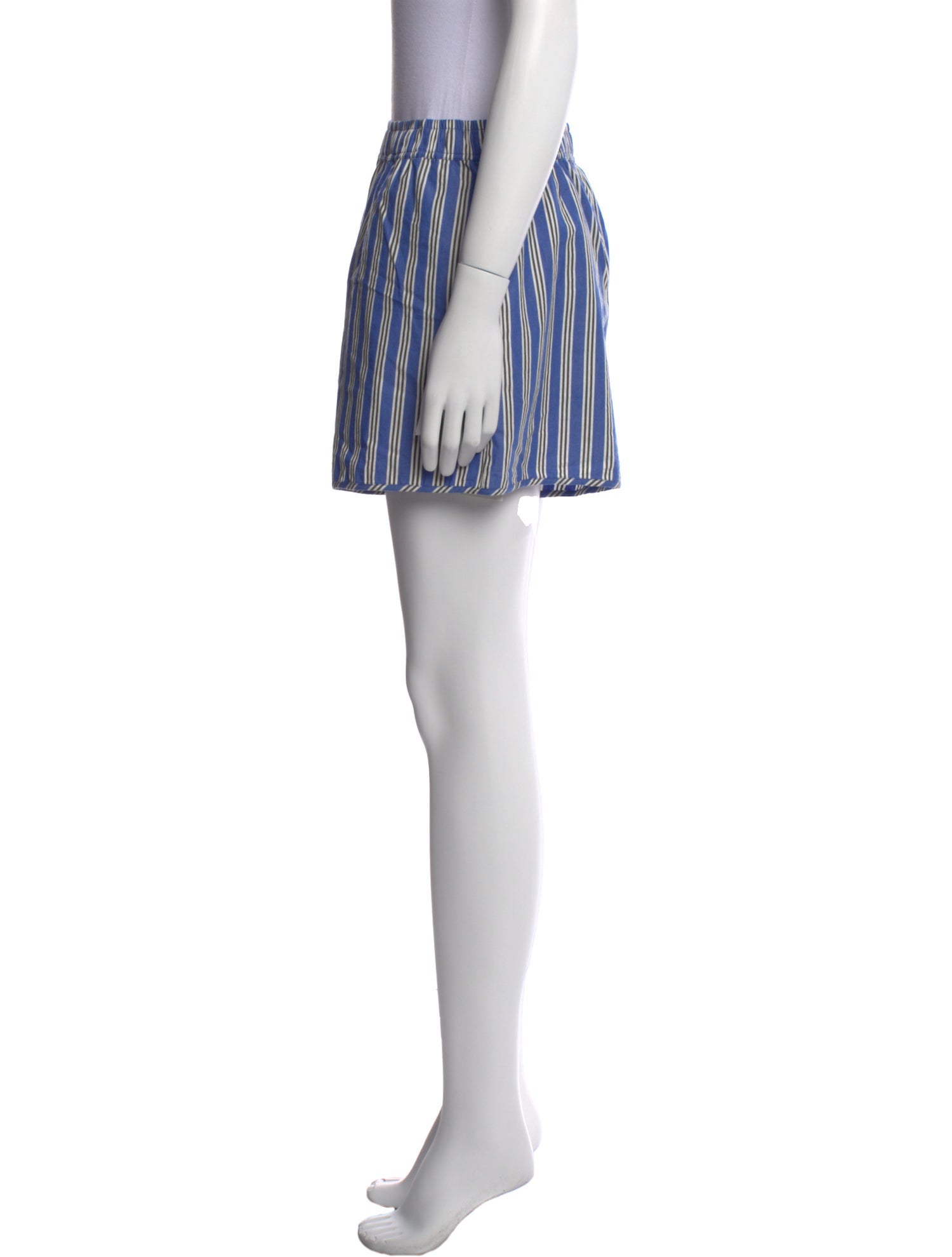 Clare V. Striped Mini Shorts