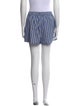 Clare V. Striped Mini Shorts