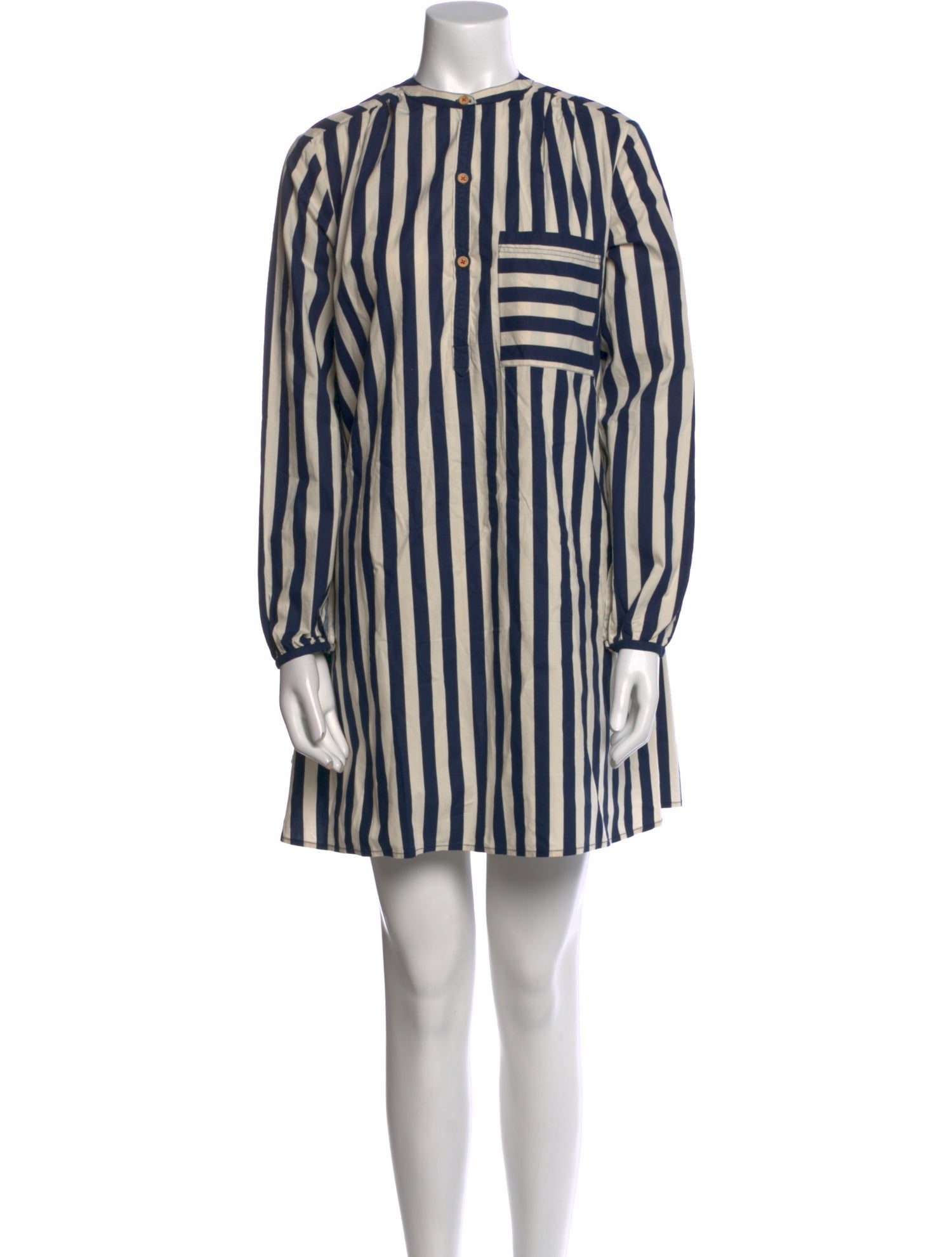 Clare V. Striped Mini Dress