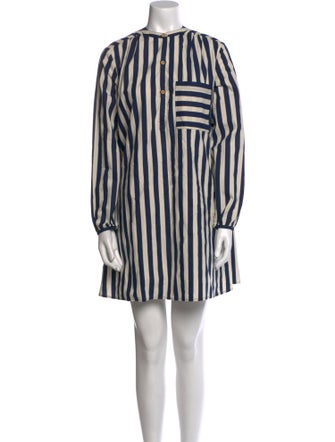 Clare V. Striped Mini Dress