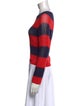 Clare V. Striped Scoop Neck Sweater