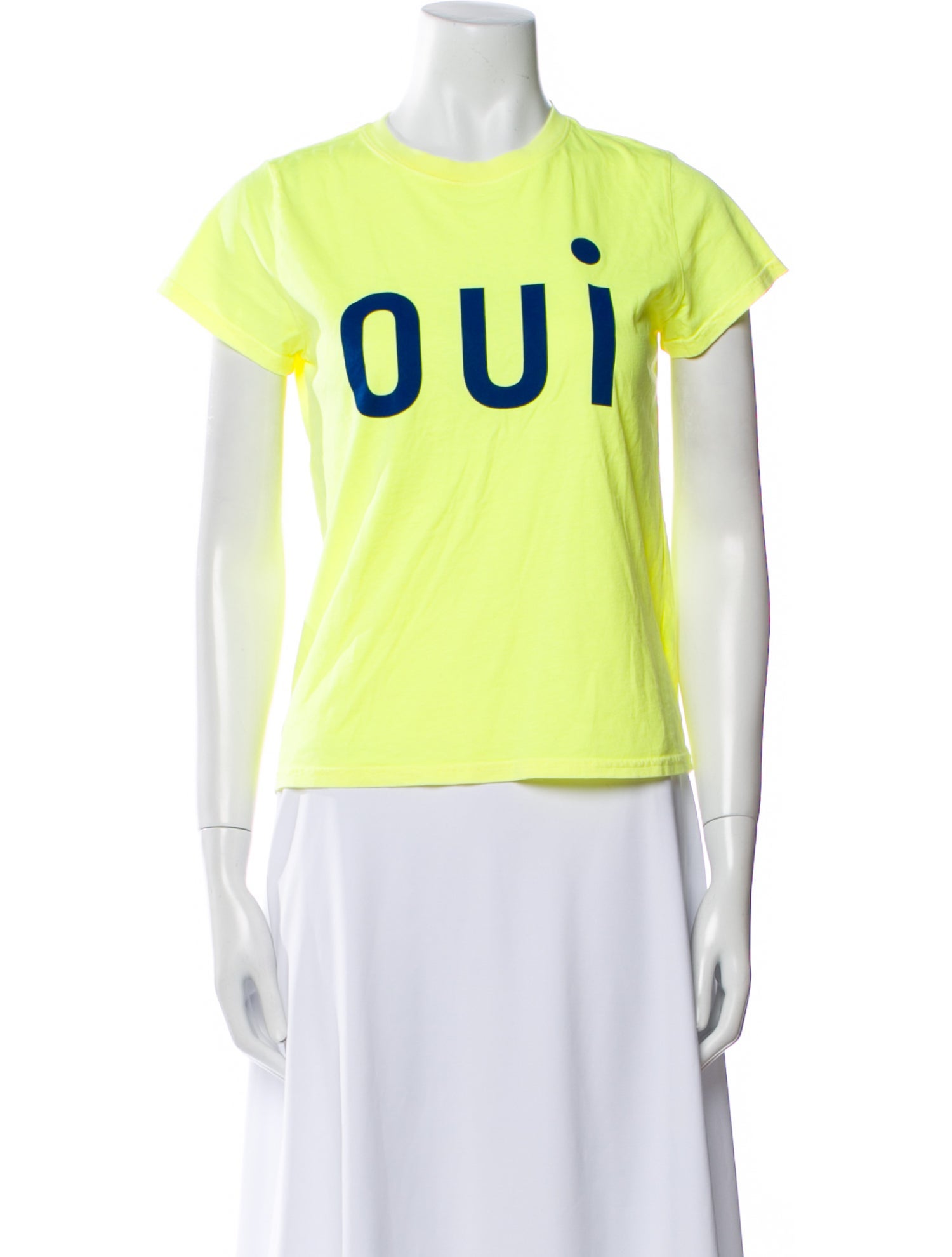 Clare V. Graphic Print Crew Neck T-Shirt