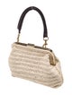 Clare V. Straw Top Handle Bag