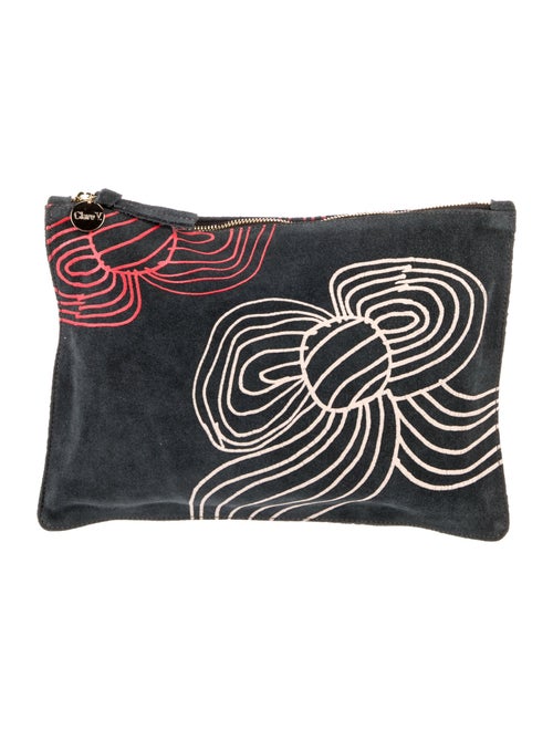 Clare V. Suede Clutch
