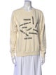 Clare V. Graphic Print Crew Neck Sweatshirt