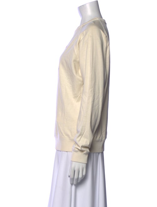 Clare V. Graphic Print Crew Neck Sweatshirt