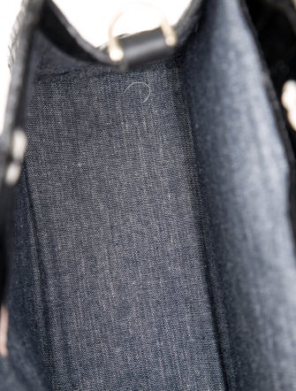 Clare V. Embossed Leather Top Handle Bag