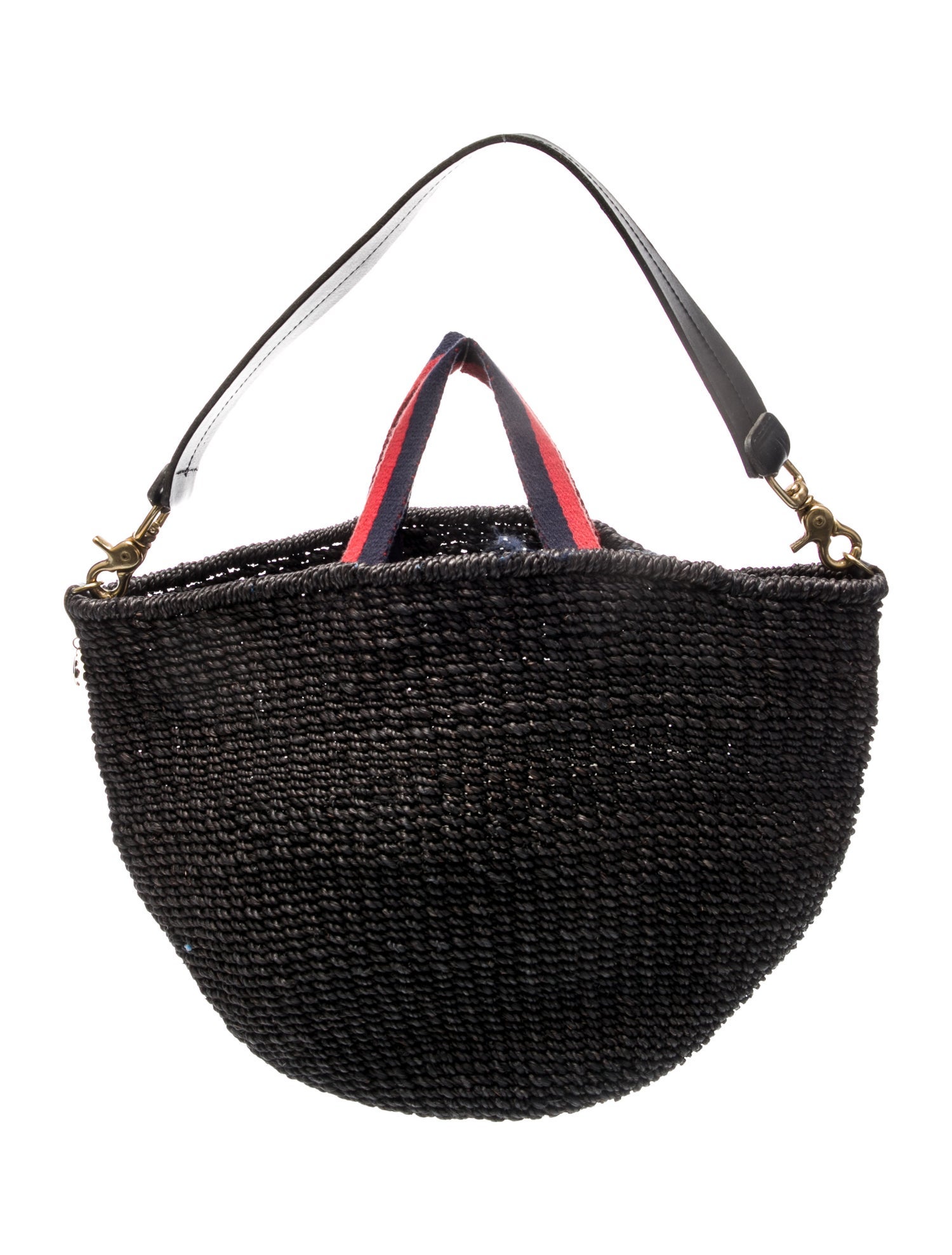 Clare V. Raffia Shoulder Bag