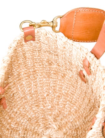 Clare V. Straw Top Handle Bag