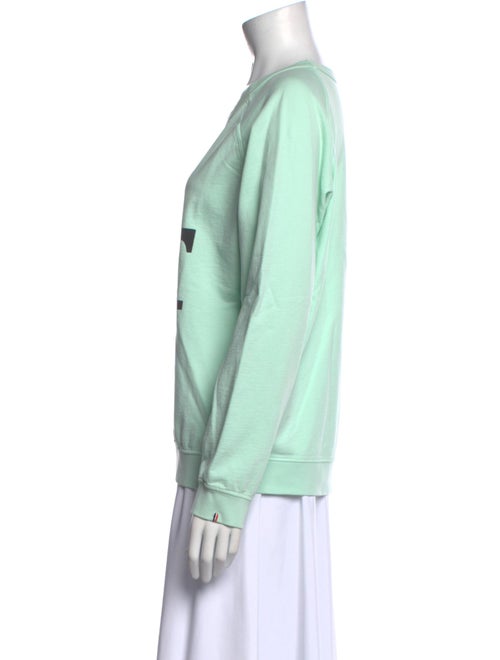 Clare V. Graphic Print Crew Neck Sweatshirt