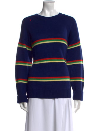 Clare V. Merino Wool Striped Sweater