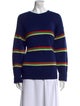 Clare V. Merino Wool Striped Sweater