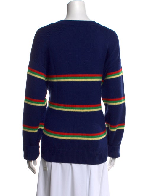 Clare V. Merino Wool Striped Sweater