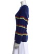 Clare V. Merino Wool Striped Sweater