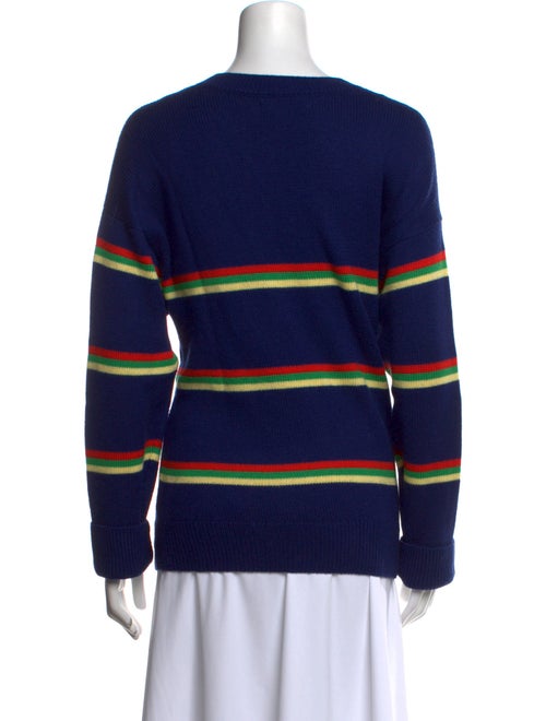 Clare V. Merino Wool Striped Sweater