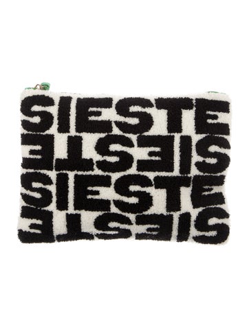 Clare V. Cosmetic Bags printed cosmetic bag