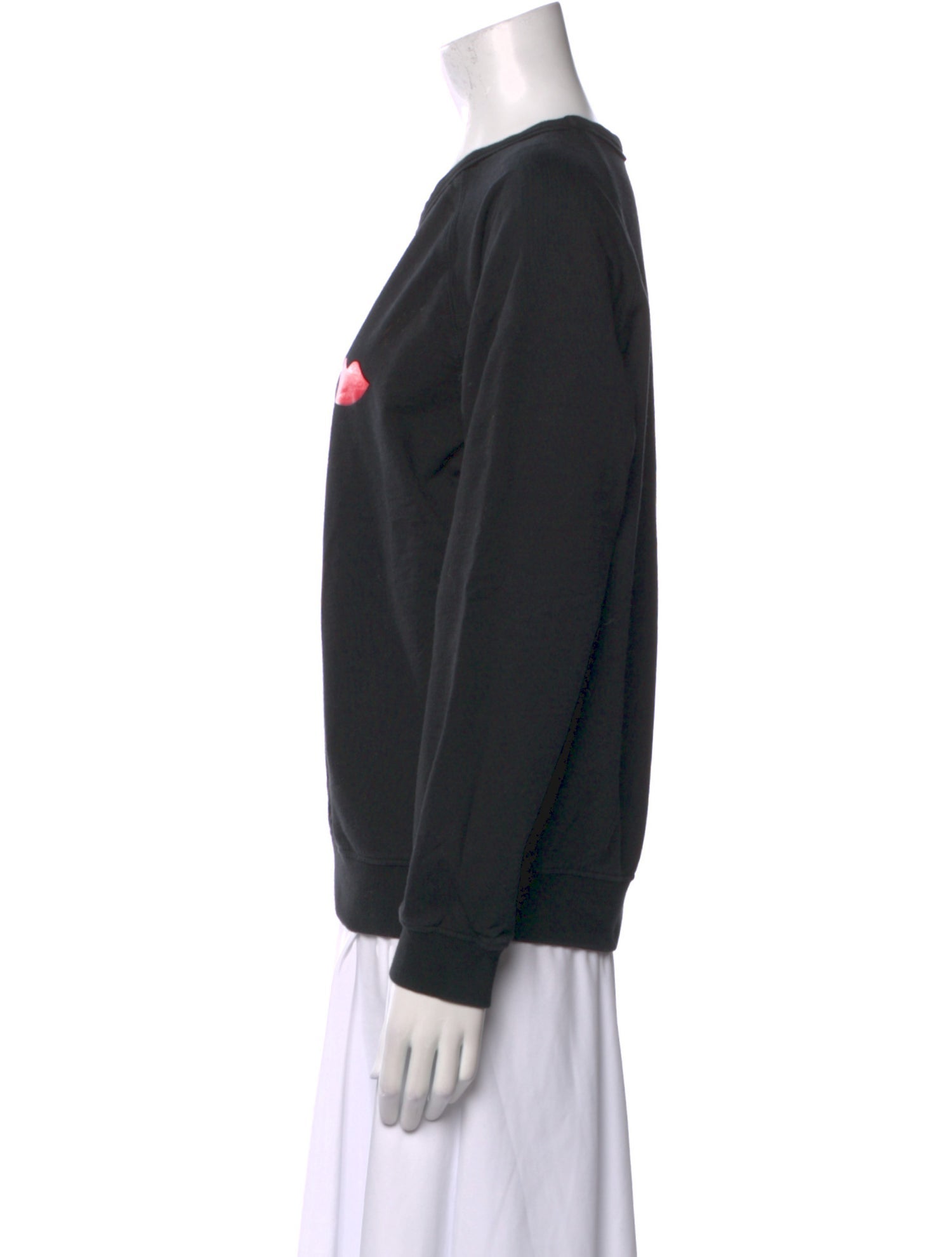 Clare V. Crew Neck Long Sleeve Sweatshirt