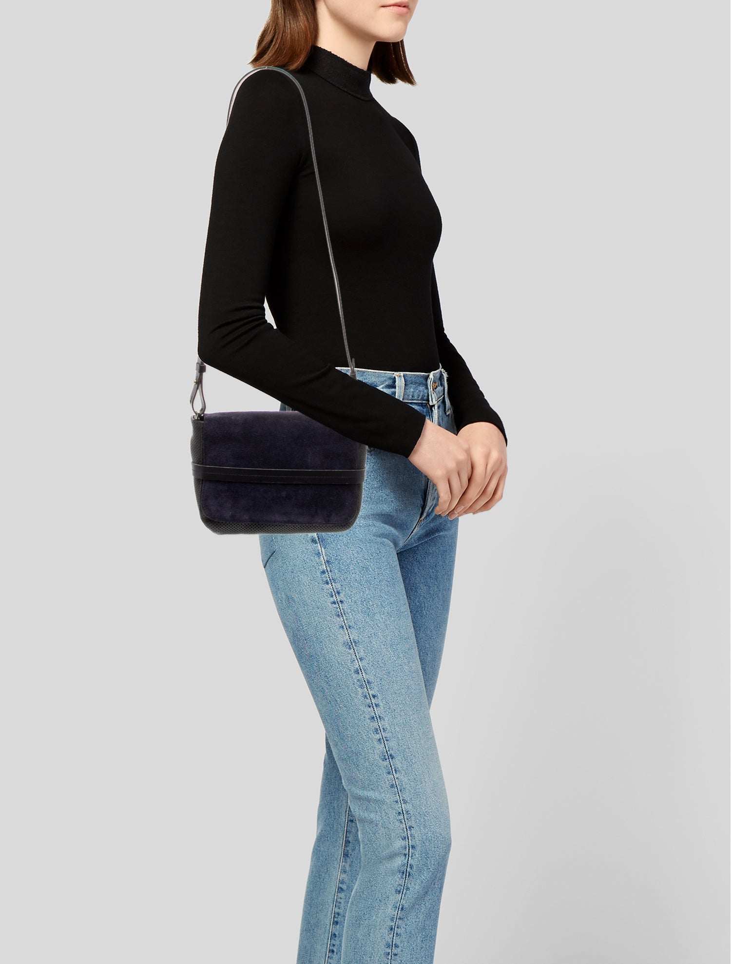 Clare V. Leather Shoulder Bag