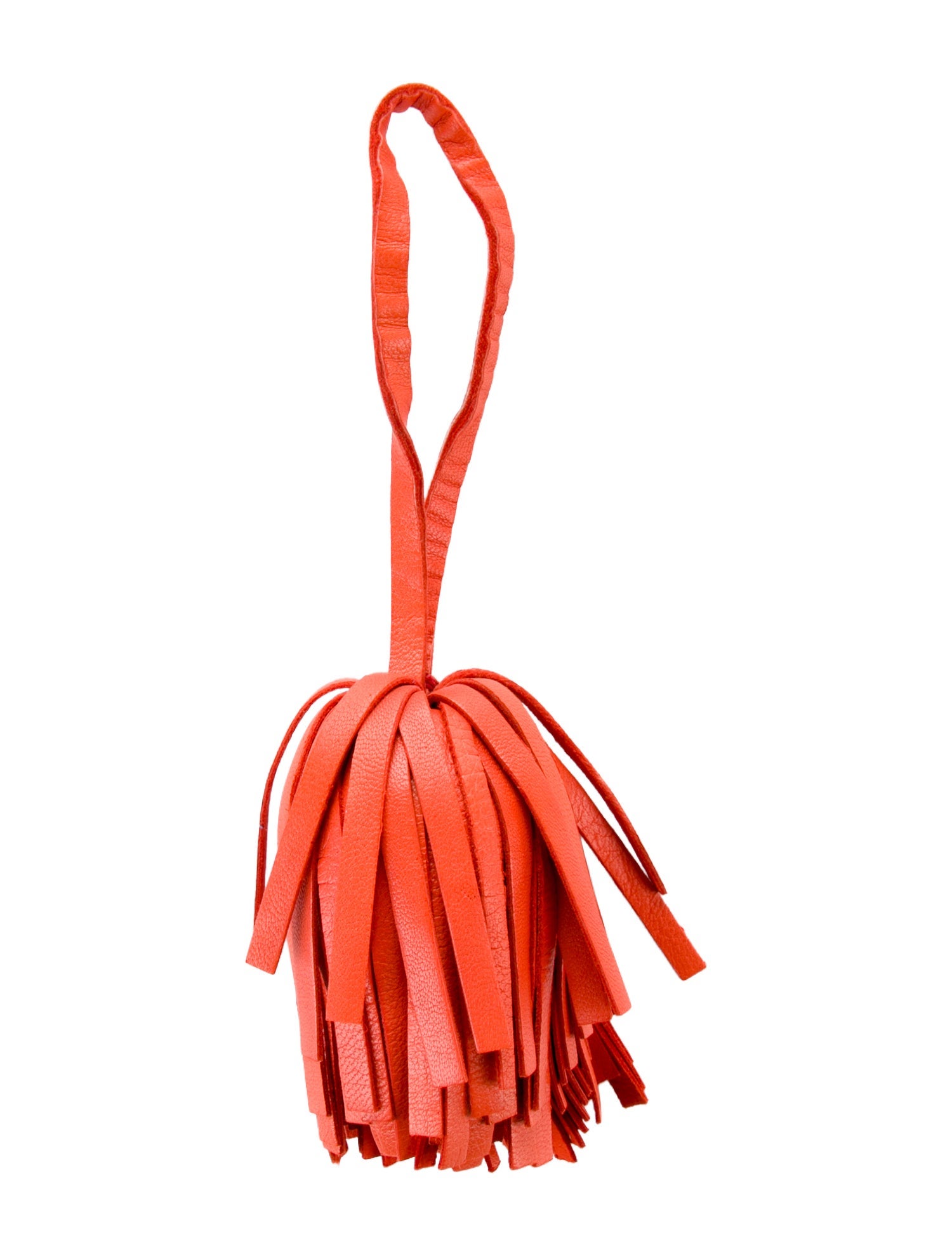 Prada Leather Luggage Tag - Brown Bag Accessories, Accessories