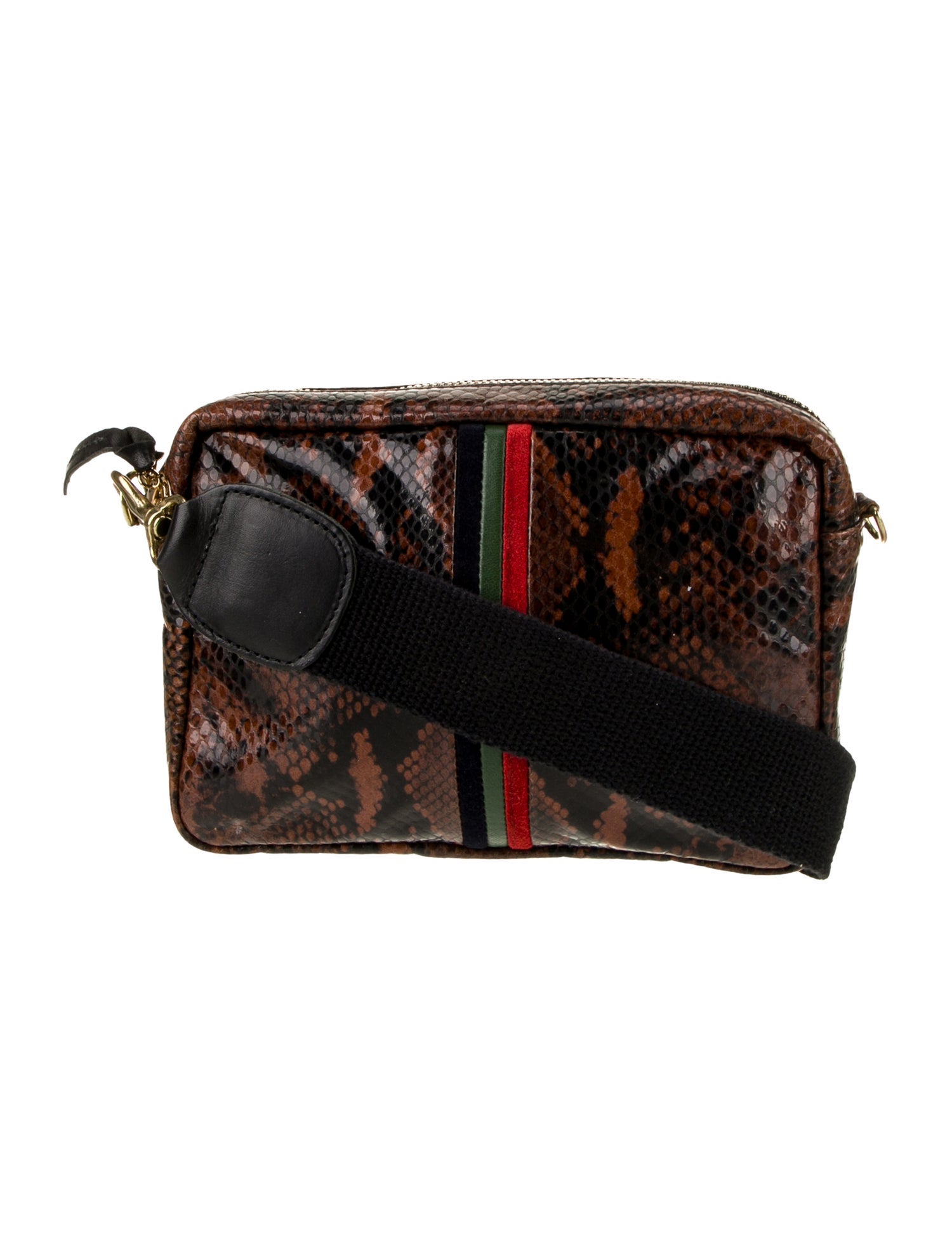 Clare V. Leather Crossbody Bag