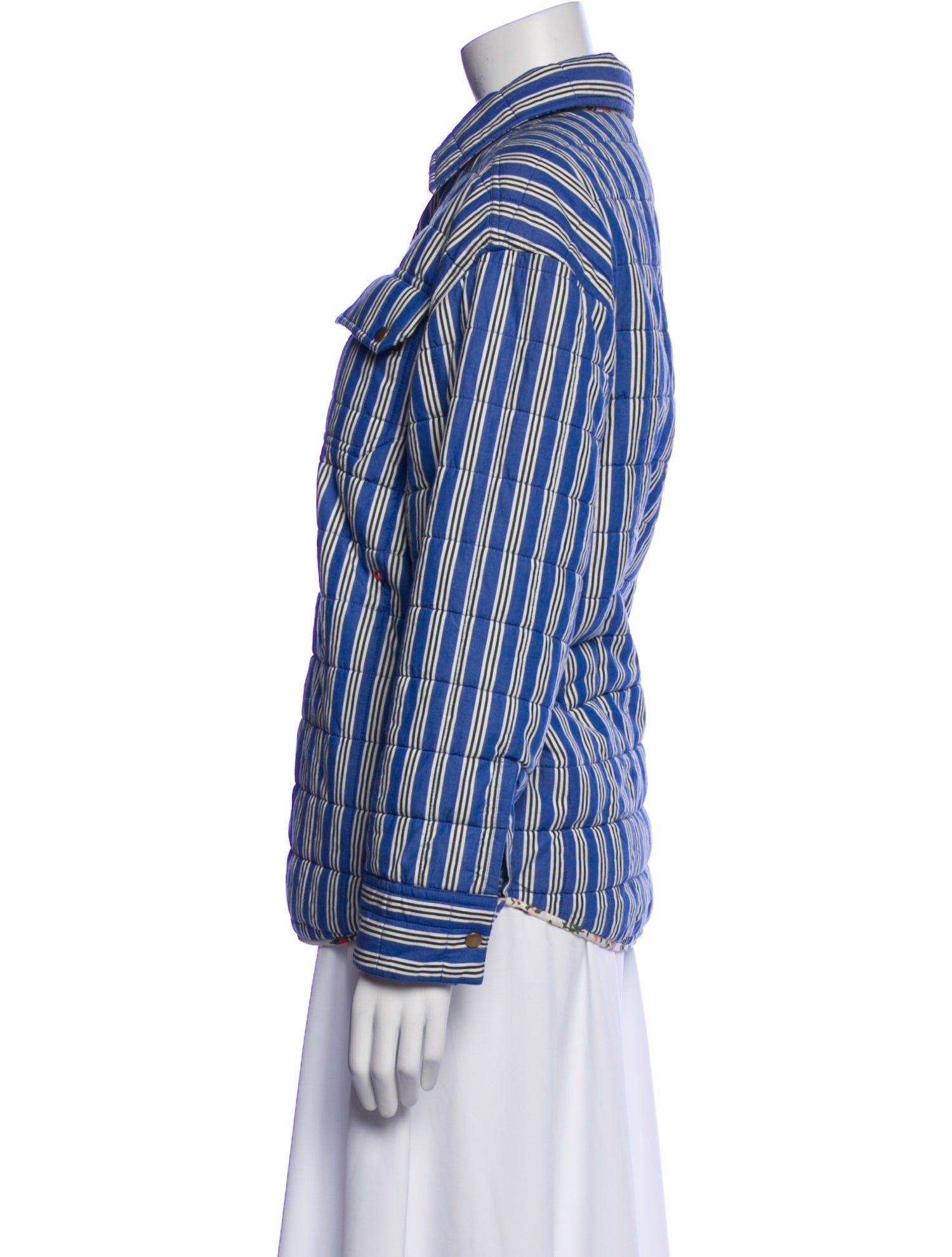 Clare V. Striped Jacket