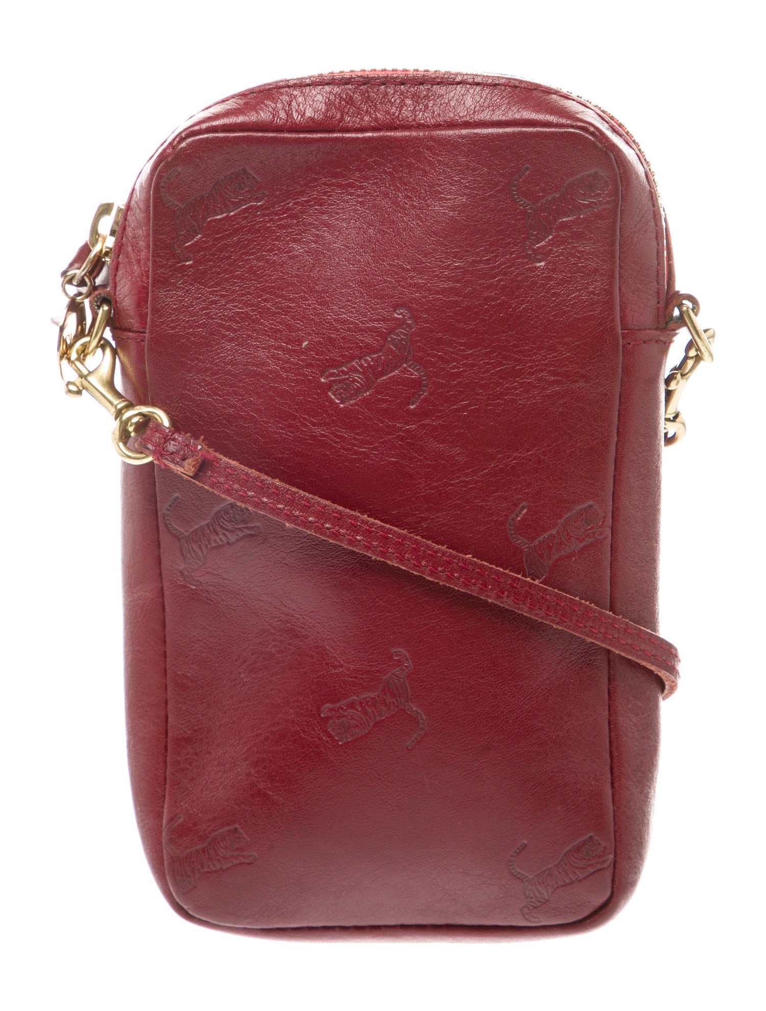 Clare V. Leather Crossbody Bag