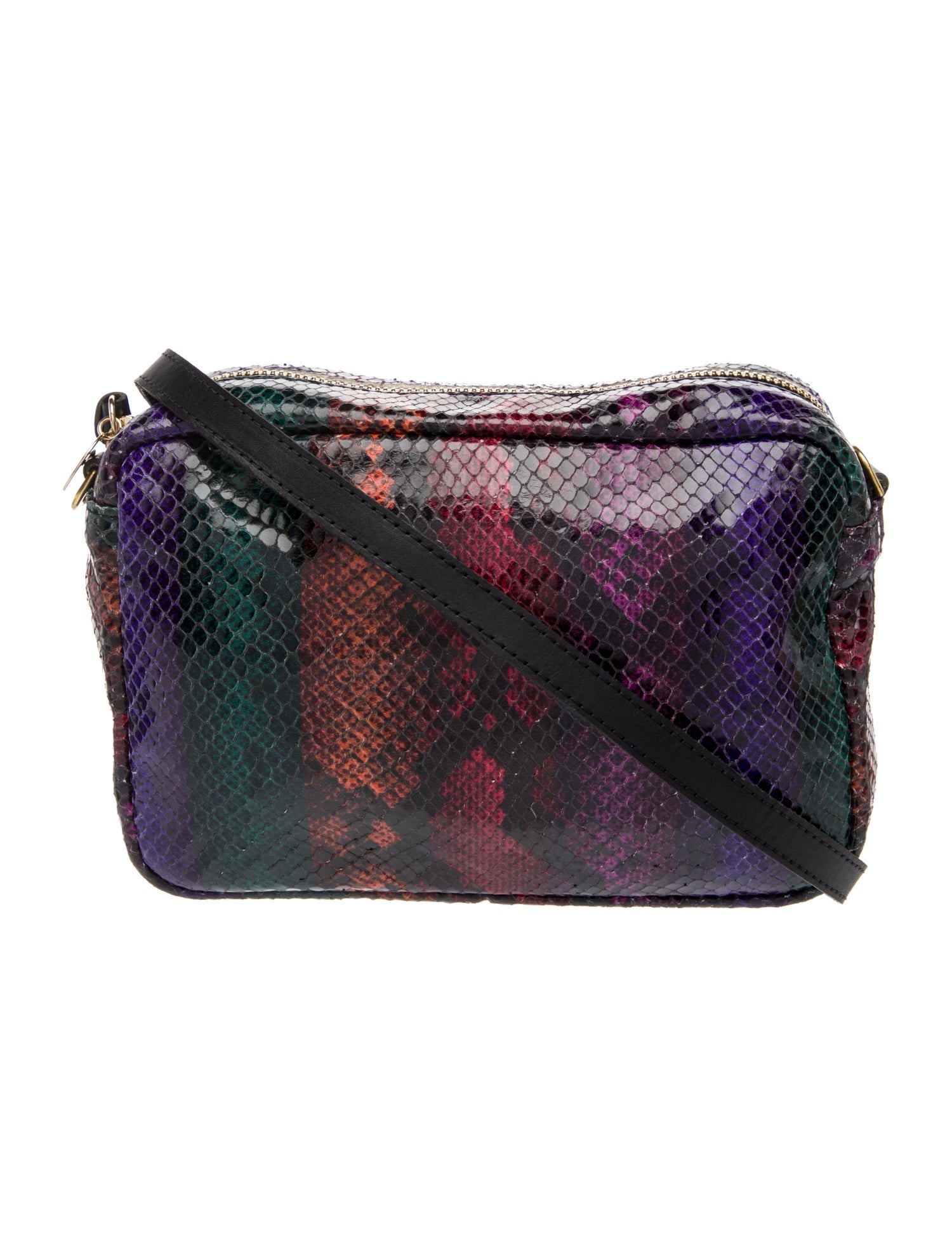 Clare V. Leather Crossbody Bag