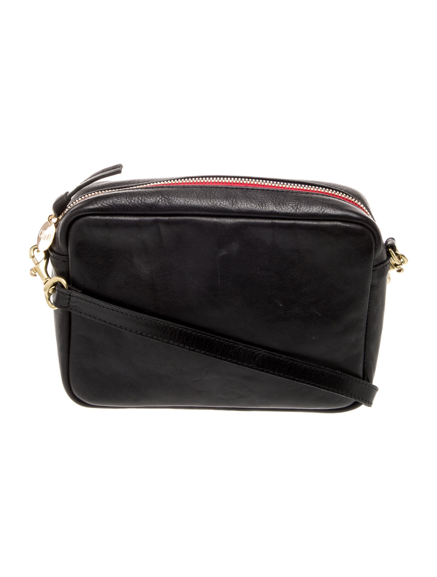 Clare V. Leather Crossbody Bag