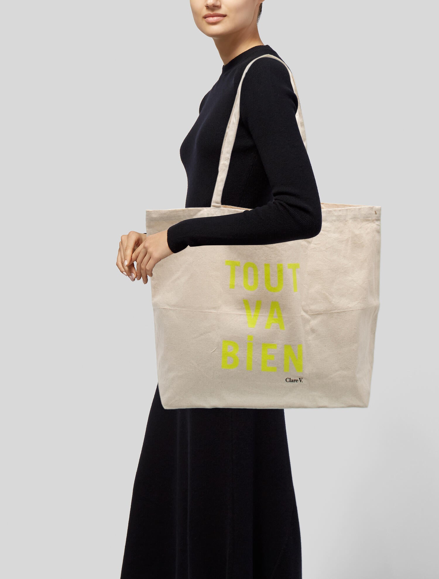 Clare V. Canvas Tote