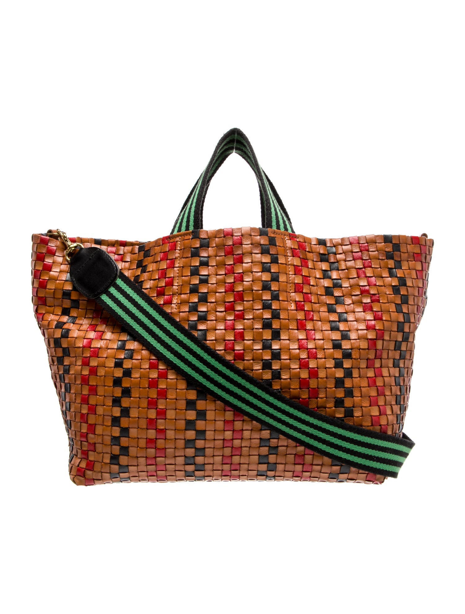 Clare V. Leather Weekender Bag