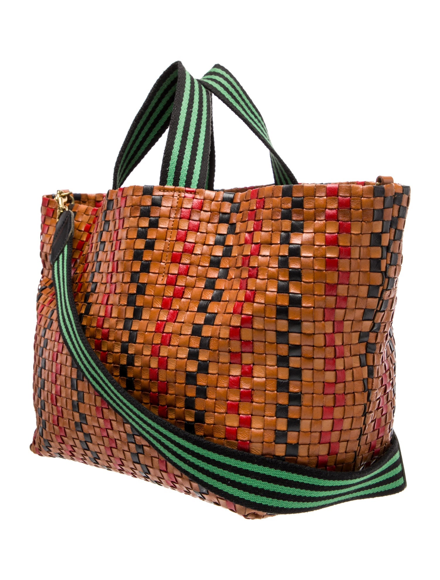 Clare V. Leather Weekender Bag