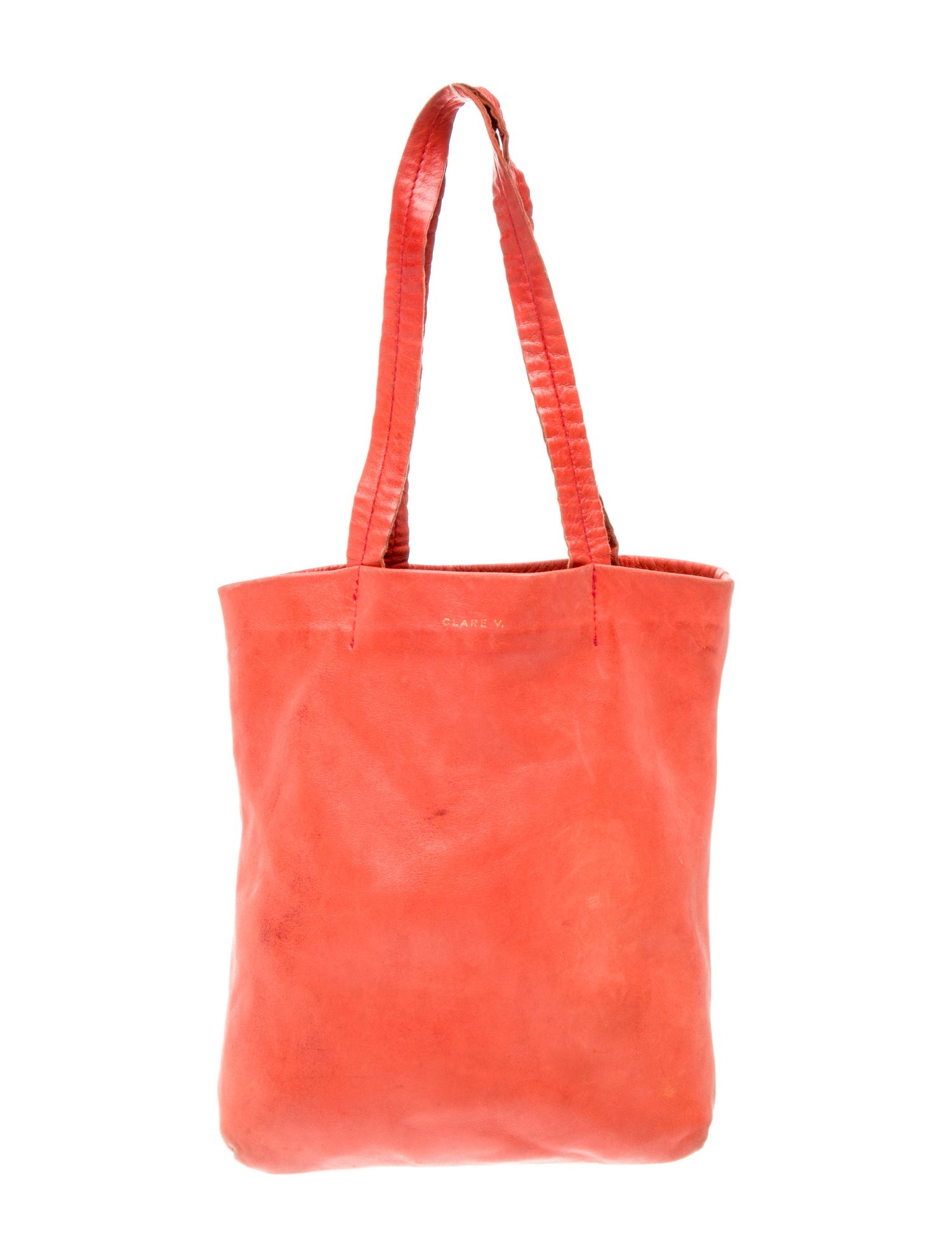 Clare V. Leather Shoulder Bag