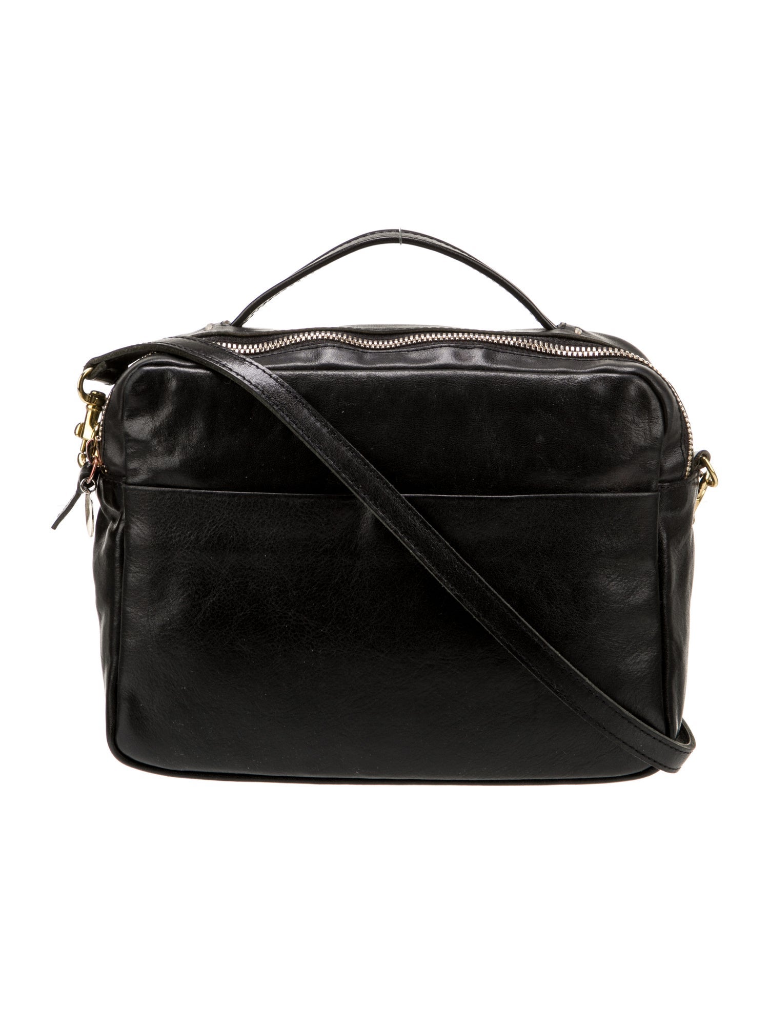 Clare V. Leather Crossbody Bag