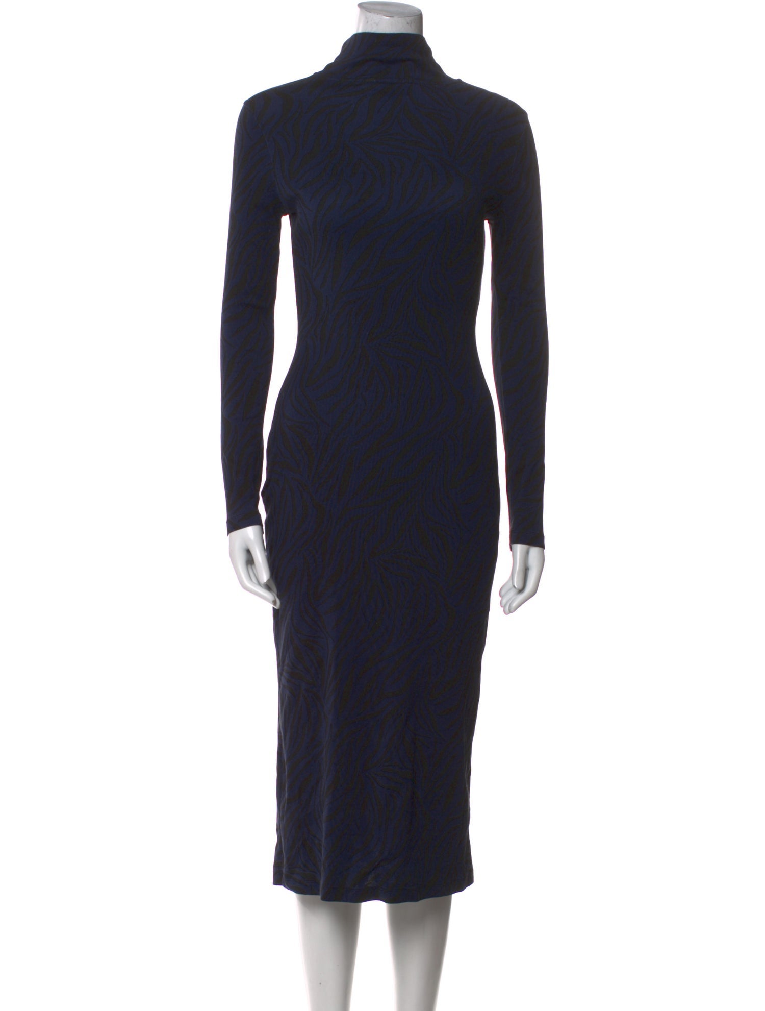 Clare V. Turtleneck Midi Length Dress