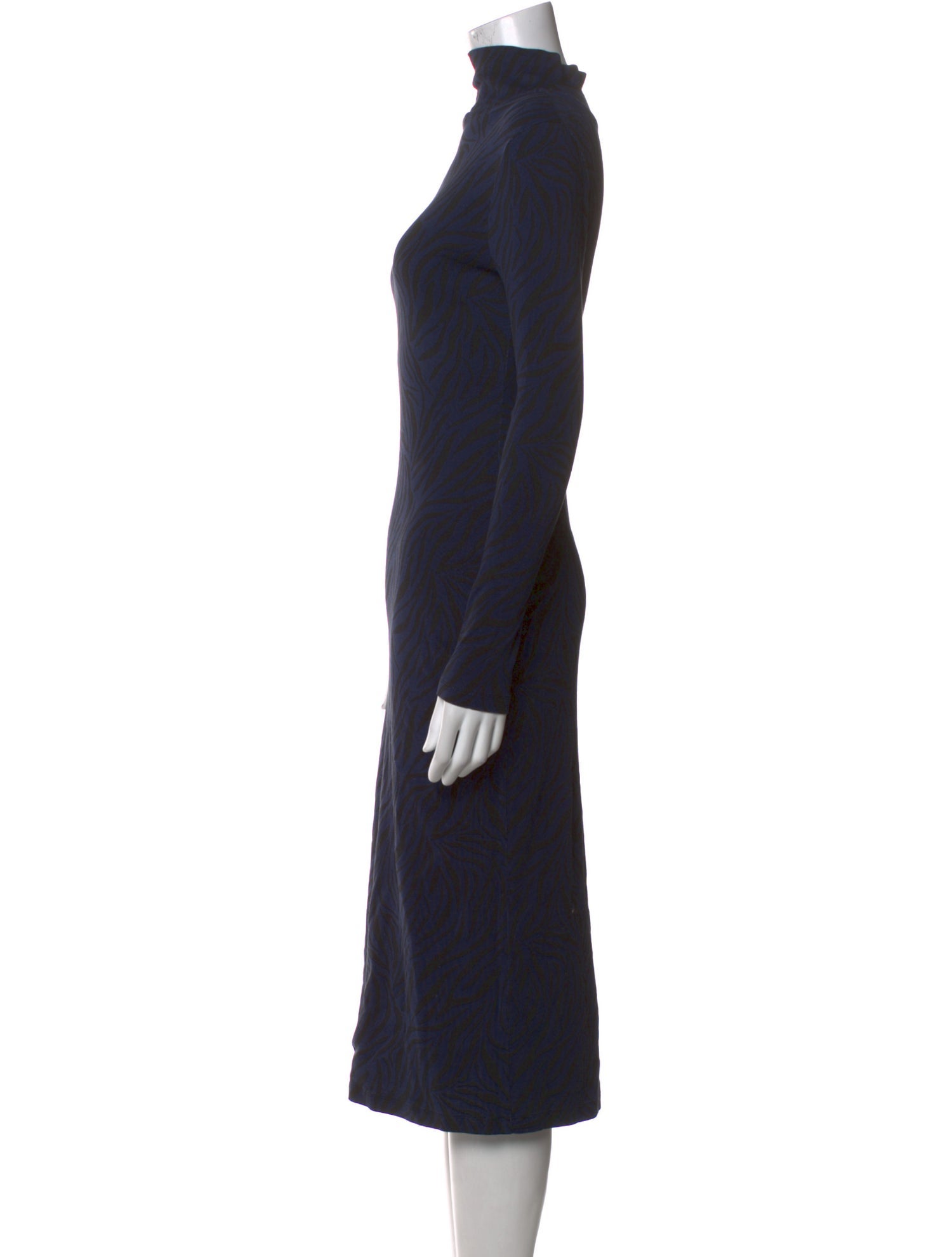 Clare V. Turtleneck Midi Length Dress