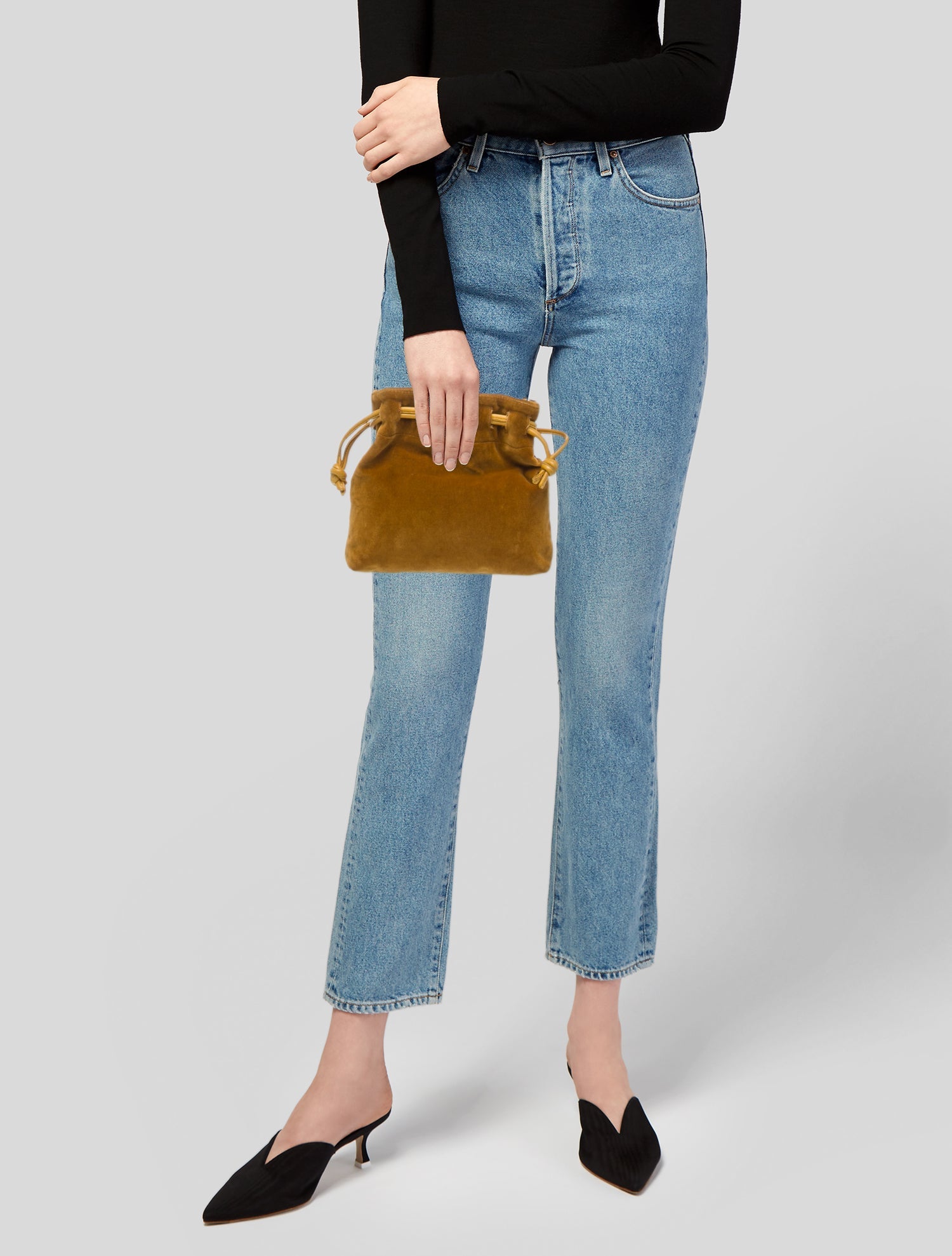 Clare V. Suede Shoulder Bag