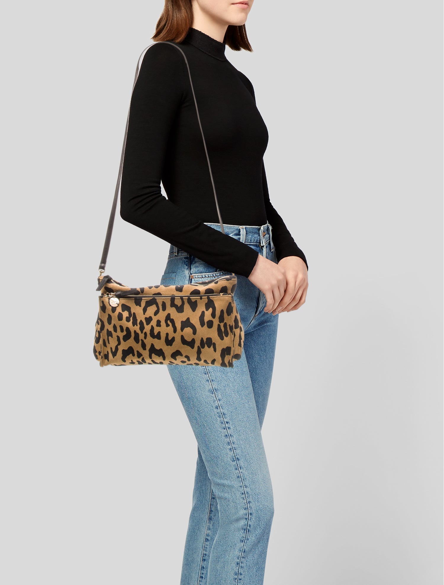 Clare V. Suede Crossbody Bag