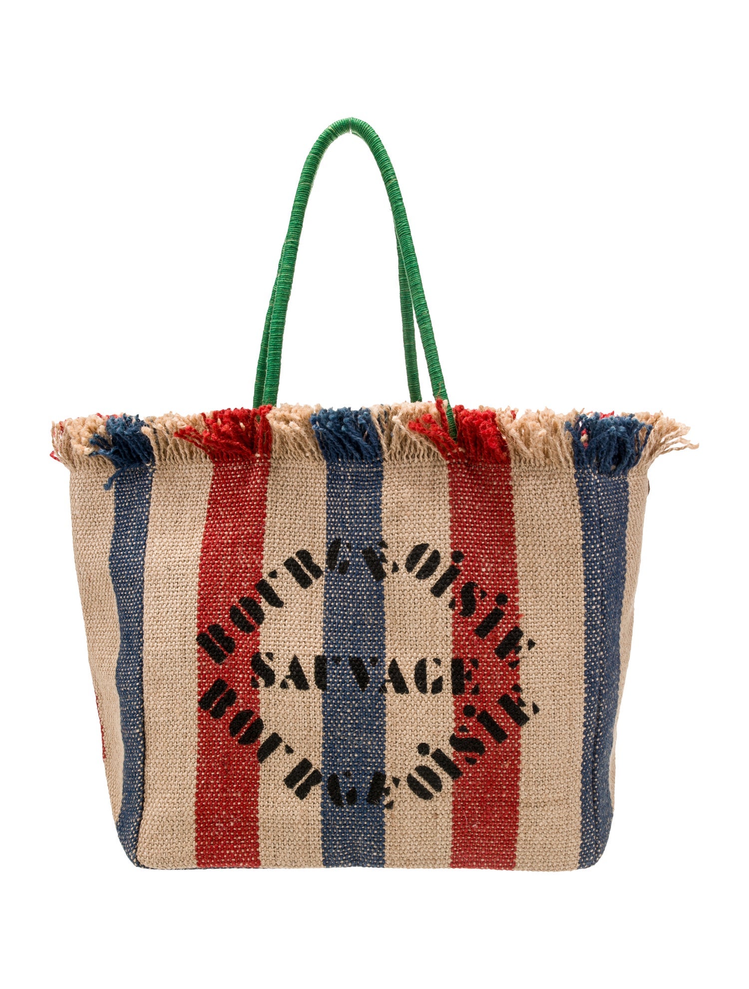 Clare V. Jute Weekender Bag