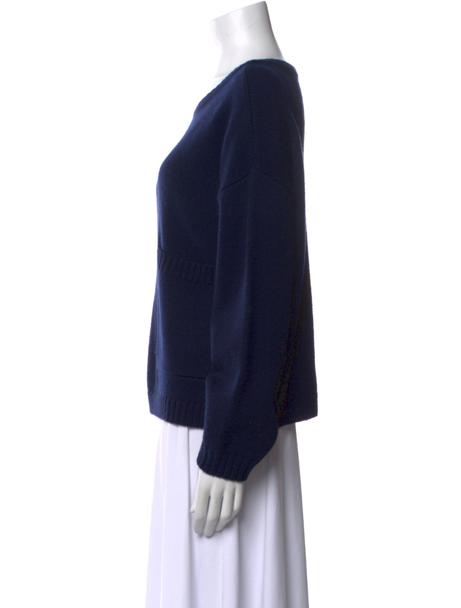 Clare V. Merino Wool Scoop Neck Sweater