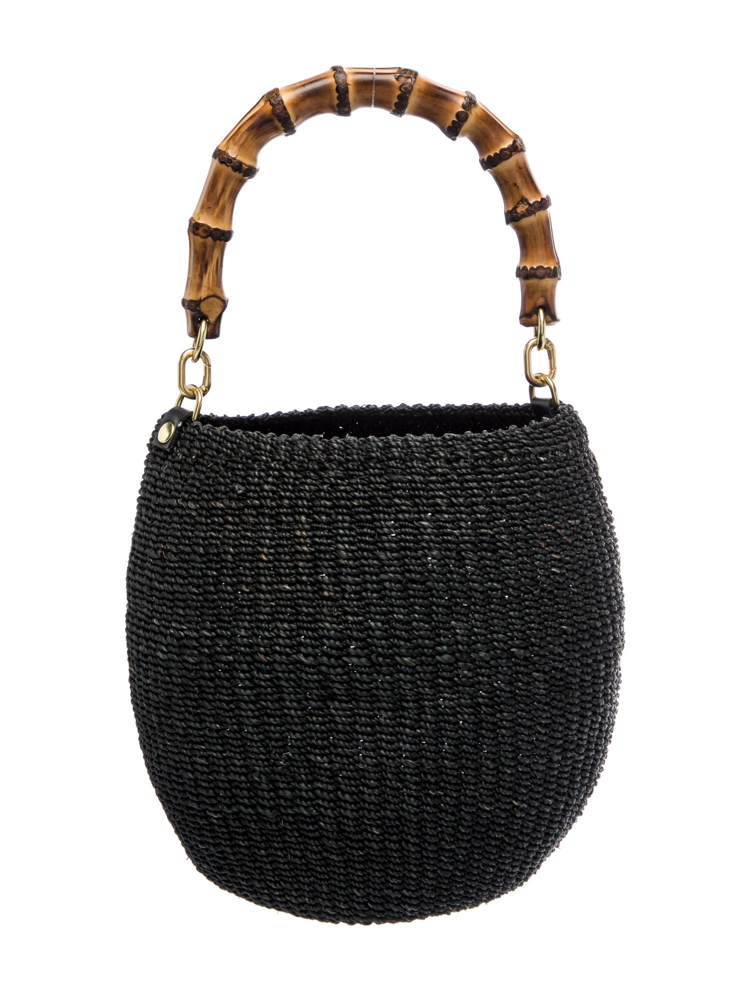 Clare V. Raffia Top Handle Bag