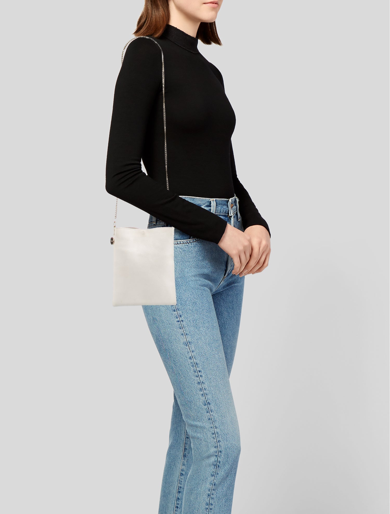 Clare V. Leather Clutch