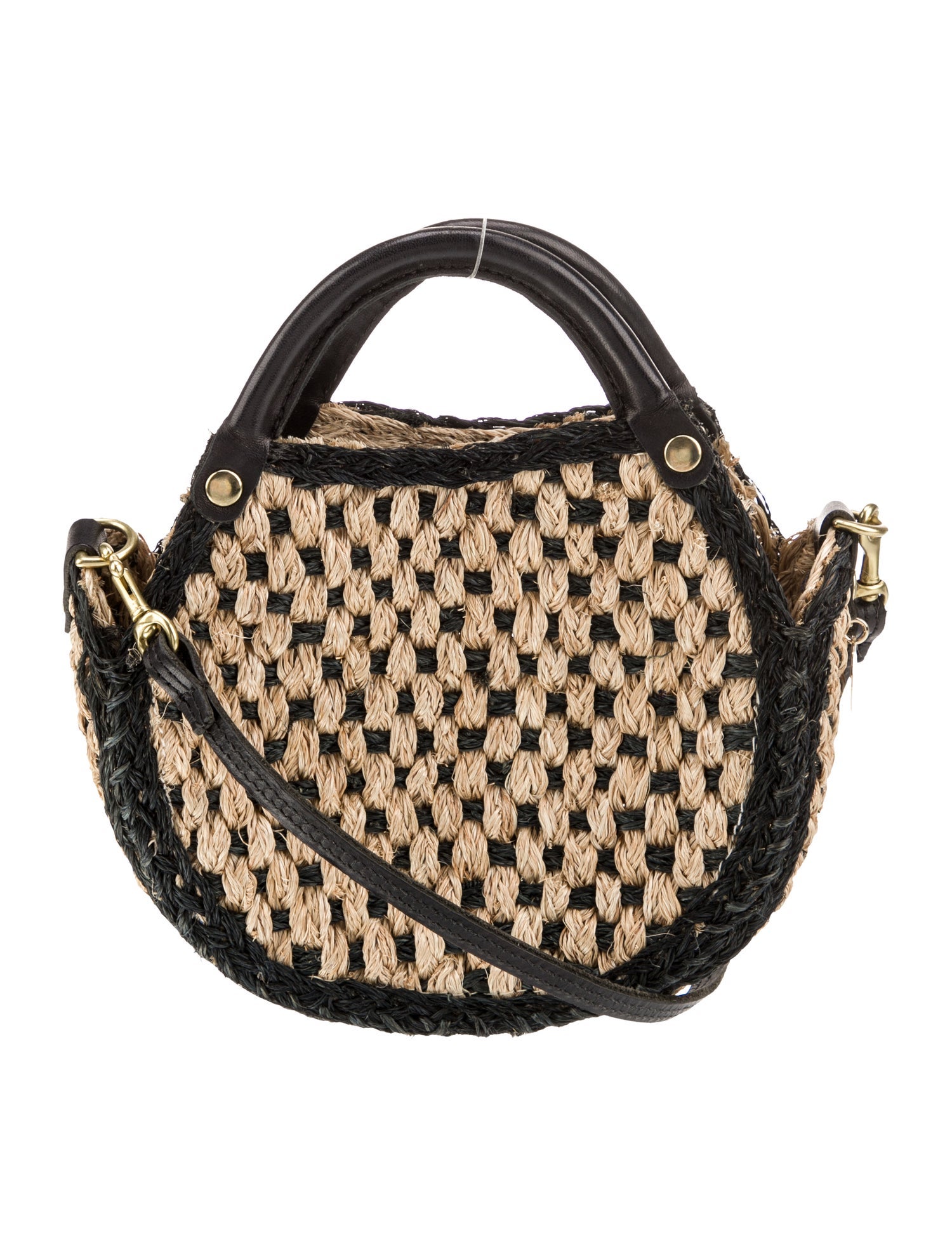 Clare V. Raffia Top Handle Bag