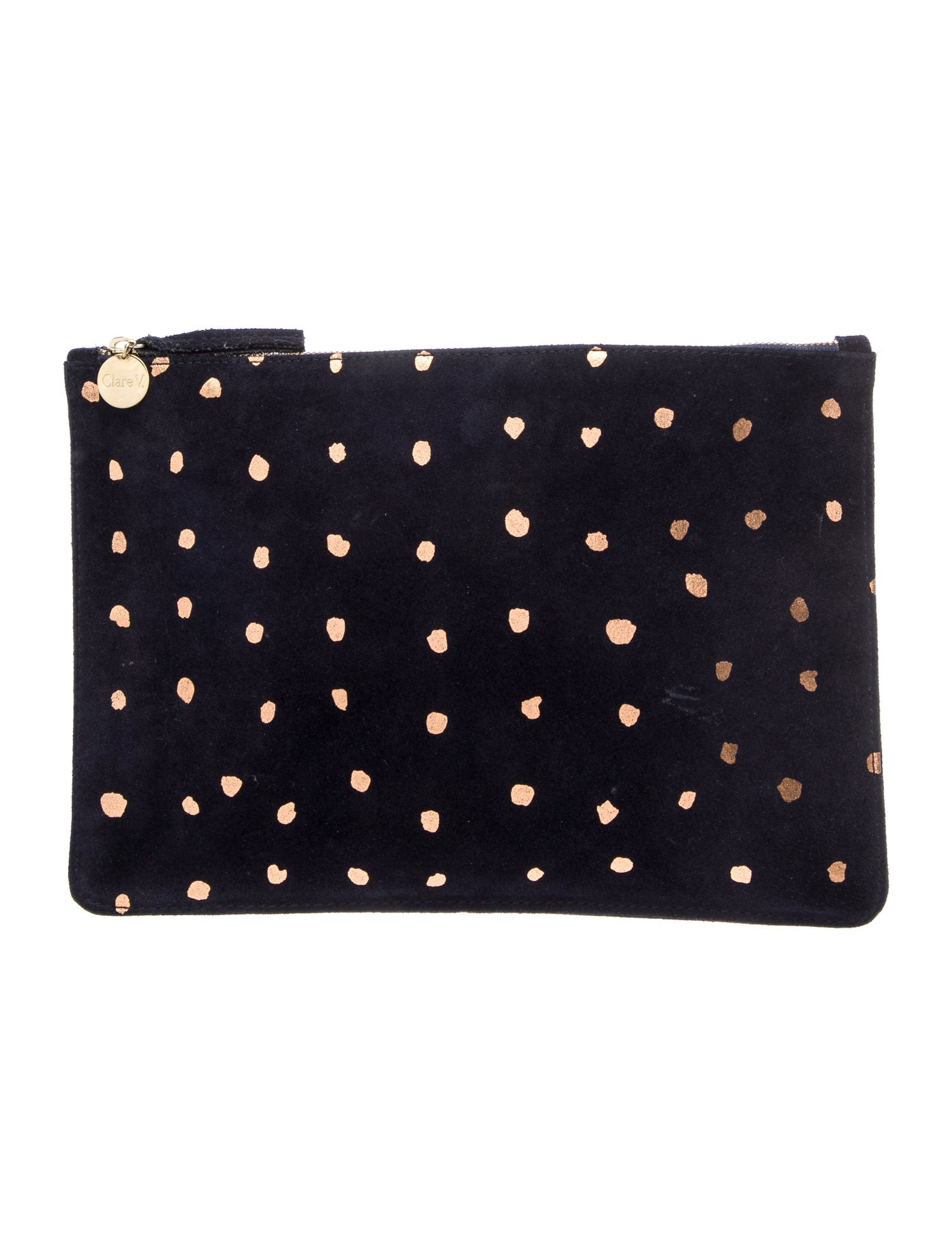 Clare V. Suede Clutch