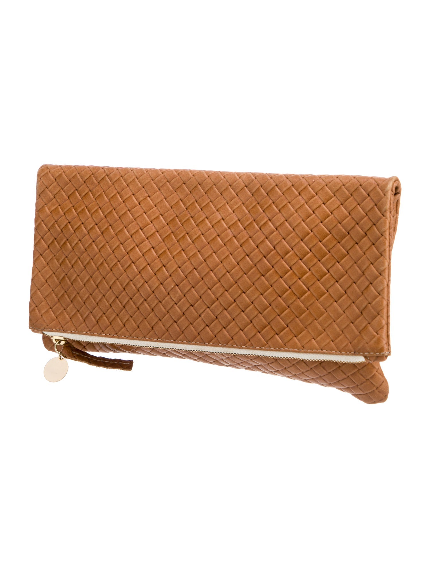 Clare V. Leather Clutch